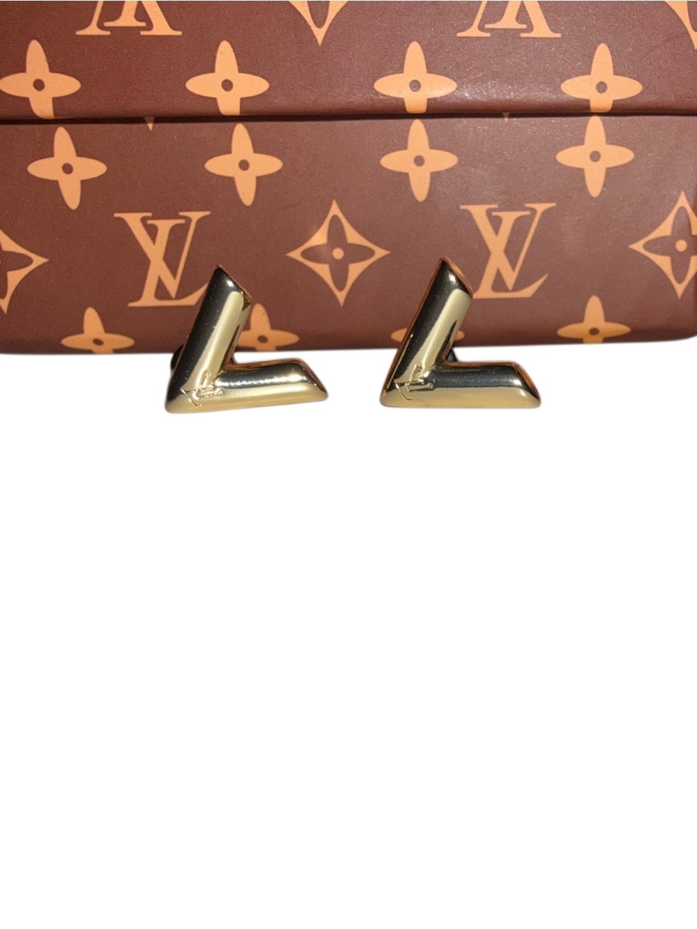 Gold V Stud Earrings Designer Inspired Minimalist Statement Fashion Jewelry